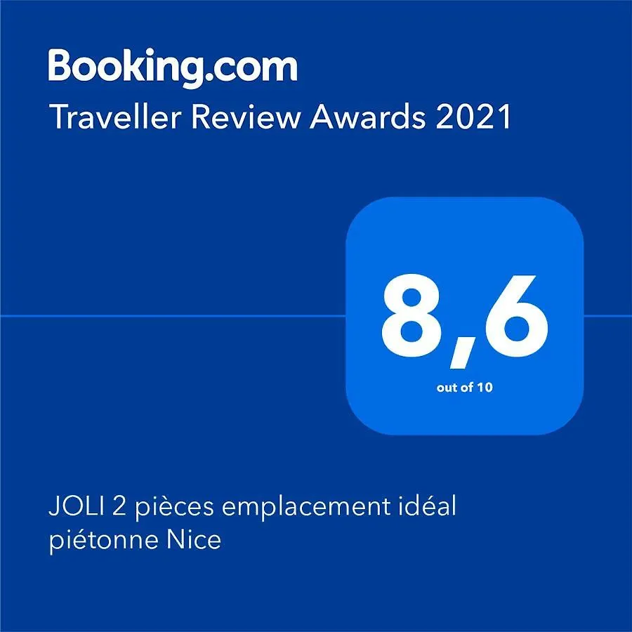 Joli 2 Pieces Emplacement Ideal Pietonne Nice Lejlighed